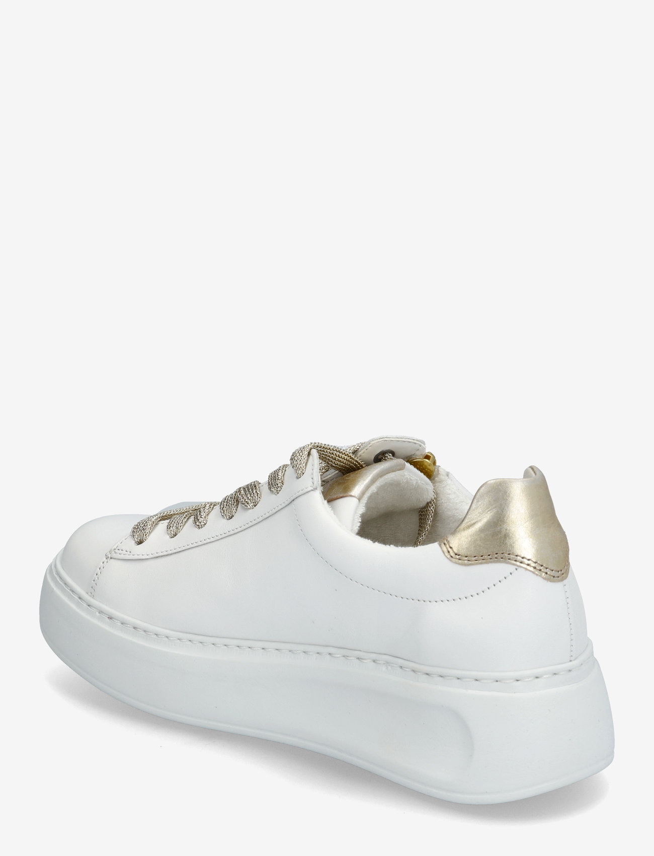 Gabor - Sneaker - niedrige sneakers - white, gold - 2