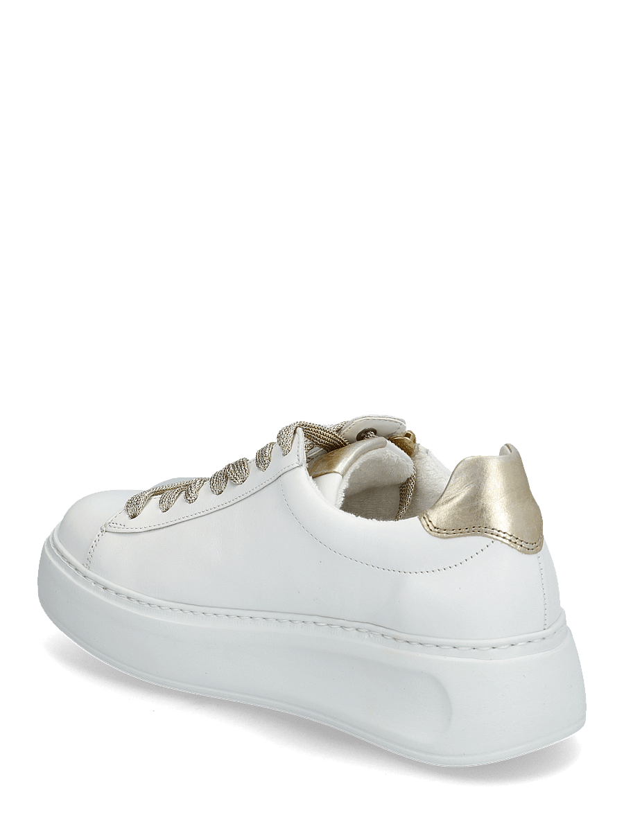 Gabor - Sneaker - white, gold - 2