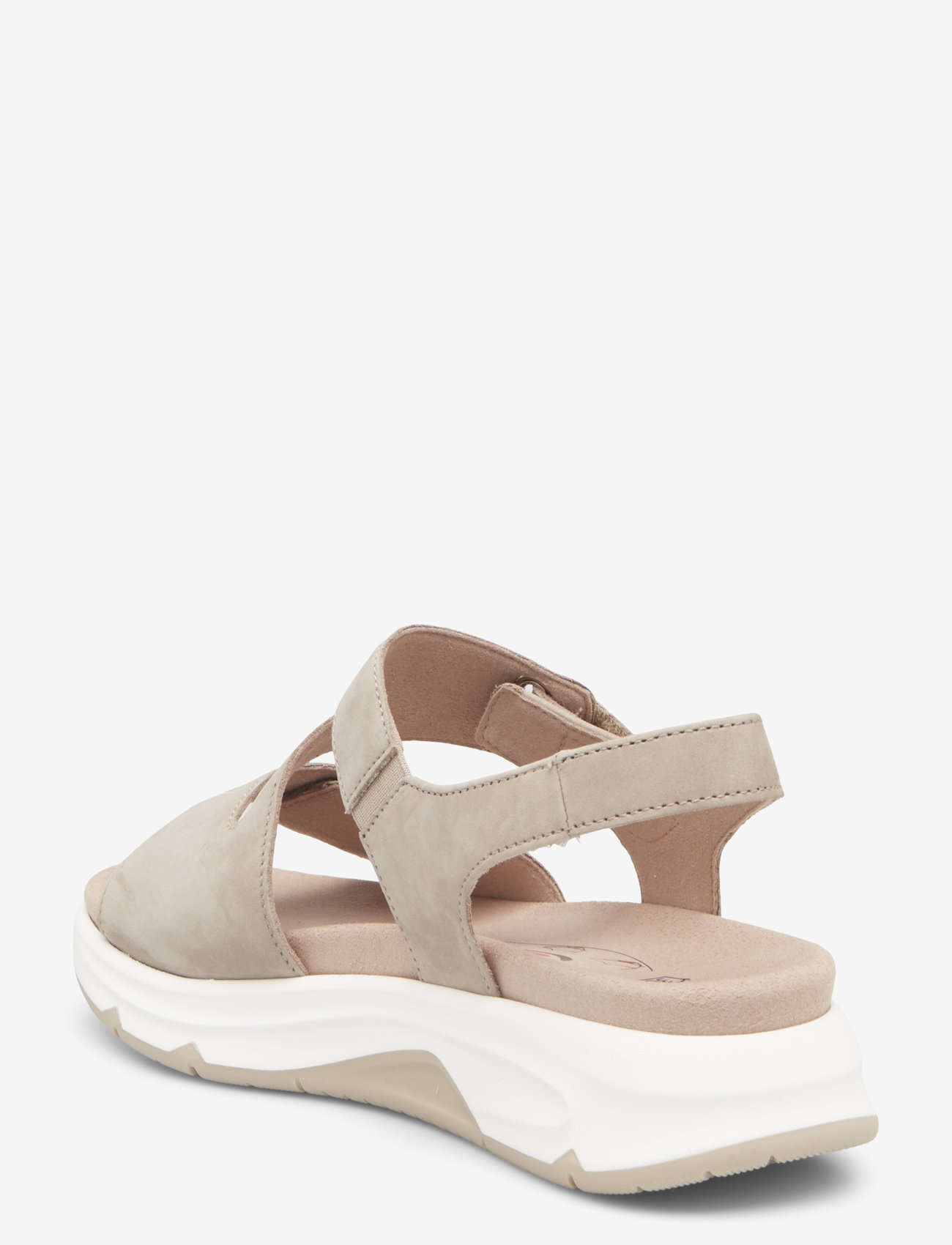 Gabor - rollingsoft sandal - flade sandaler - beige - 2