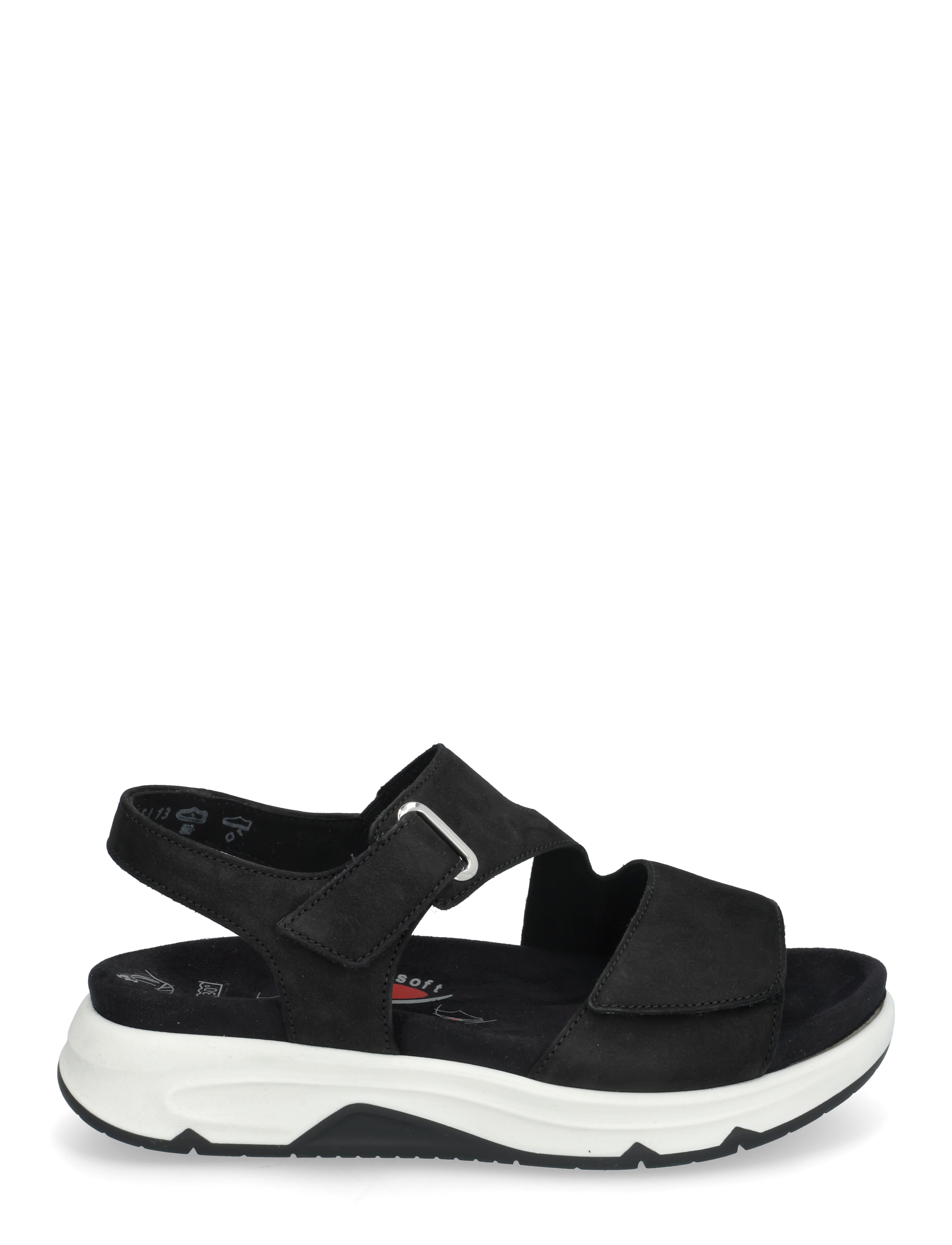 Gabor - rollingsoft sandal - black - 1