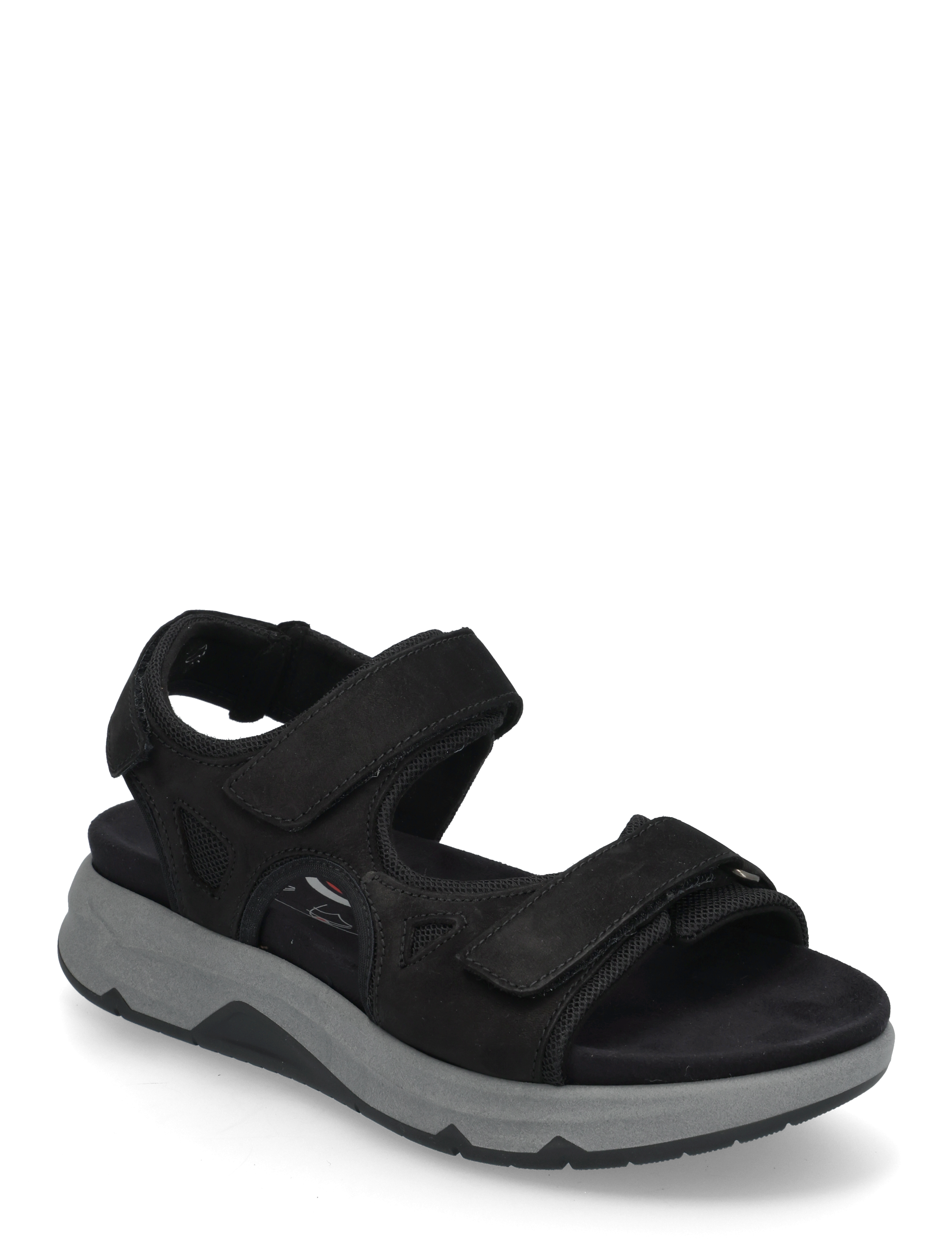 Gabor rollingsoft sandal - Sandaler - BLACK / black