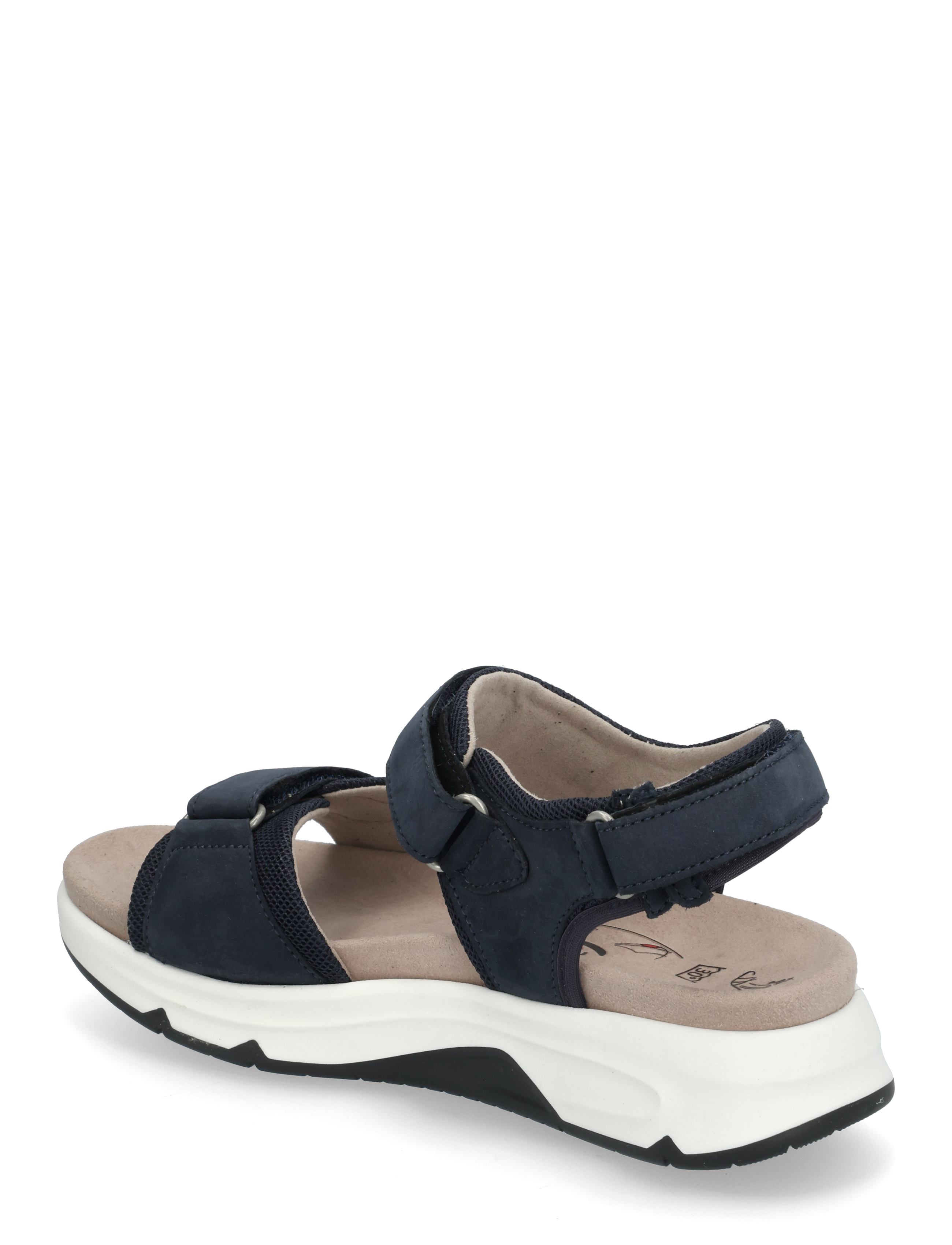 Gabor - rollingsoft sandal - flache sandalen - blue - 2
