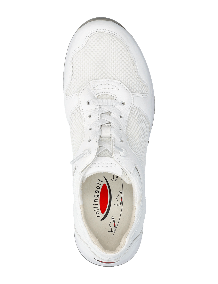 Gabor - rollingsoft sneaker - konfirmation - white - 3