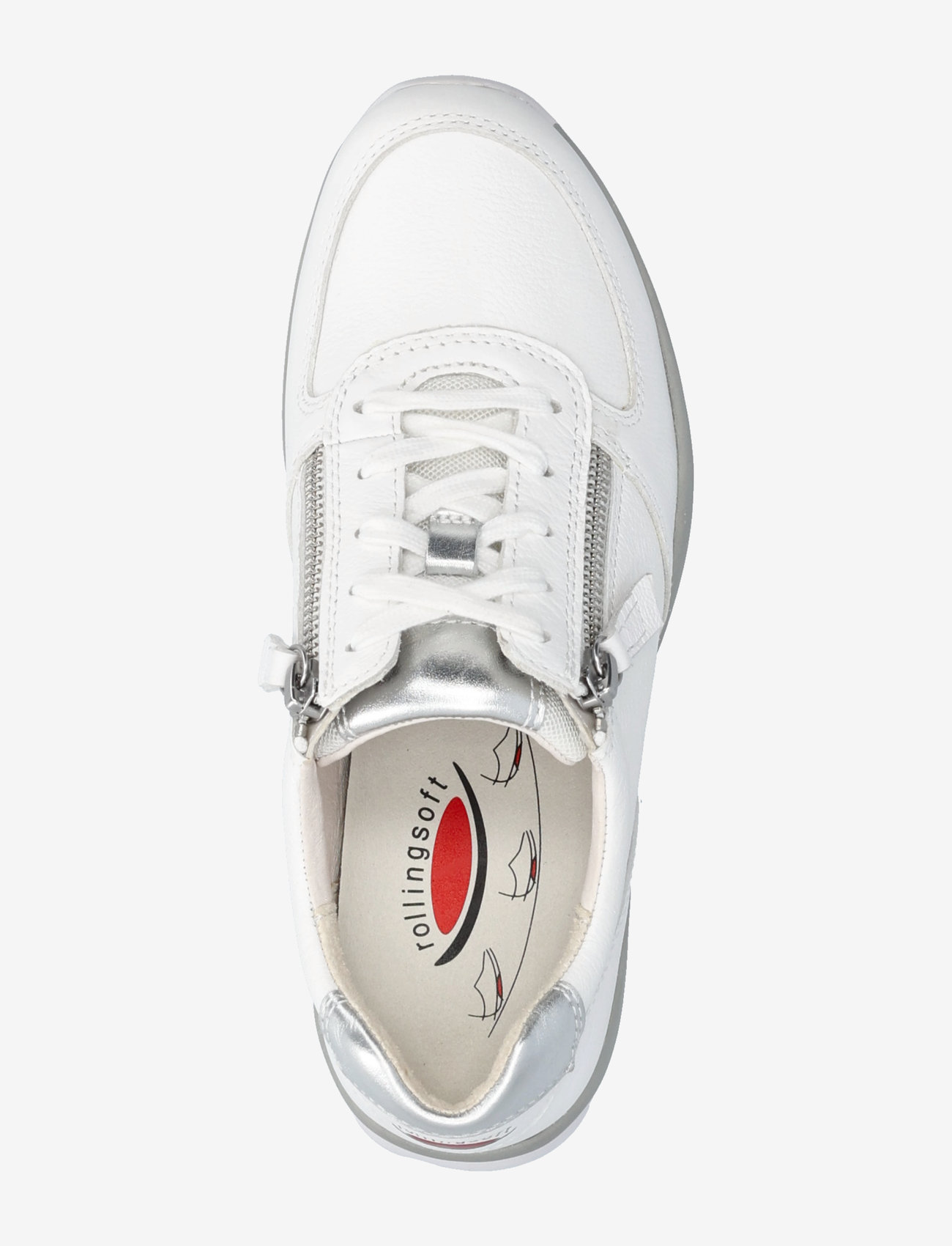 Gabor - rollingsoft sneaker - niedrige sneakers - white - 3