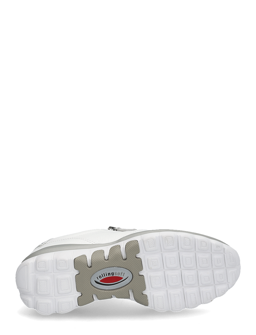Gabor - rollingsoft sneaker - white - 4