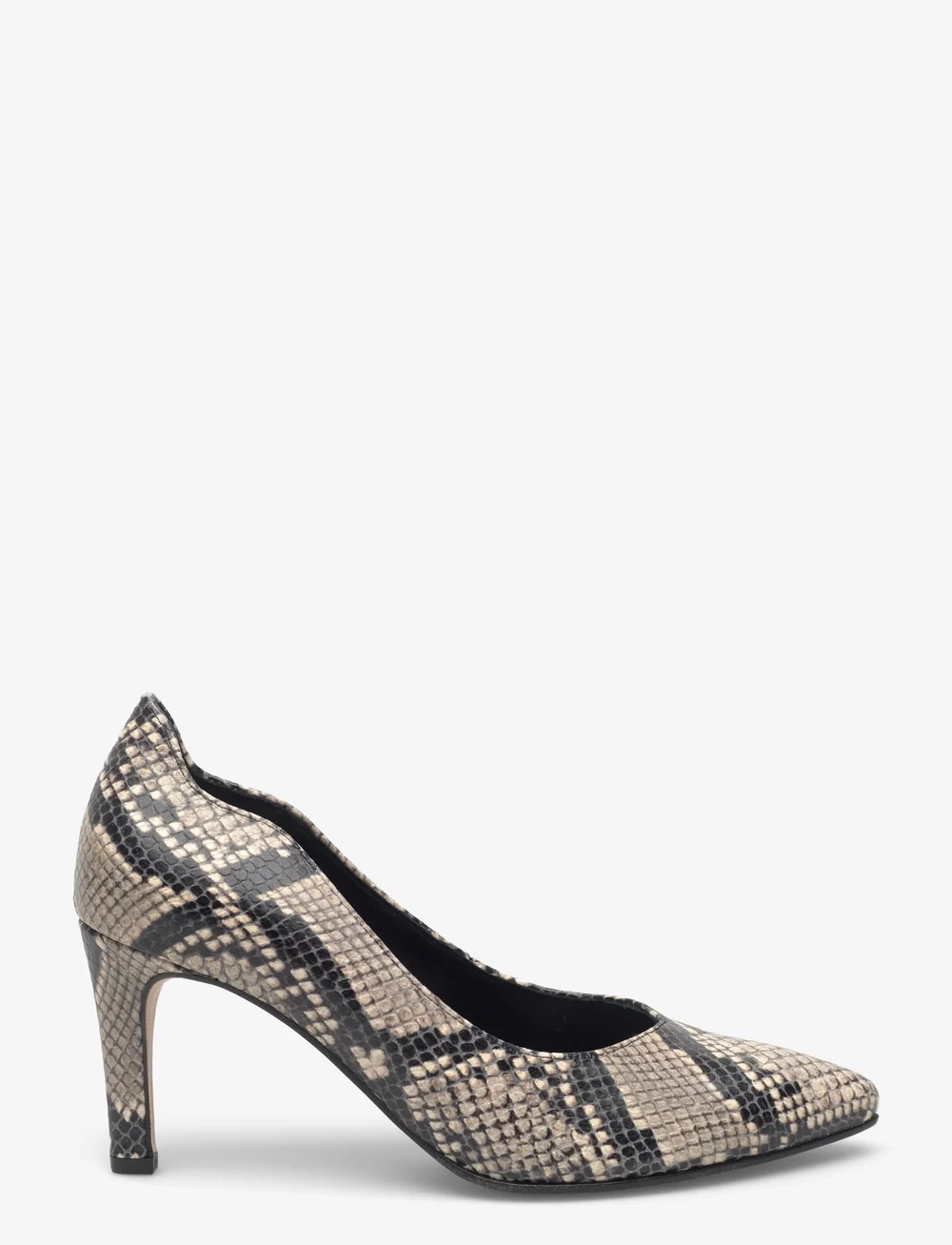 Gabor - Pumps - kontsaga kingad - taupe snake - 1
