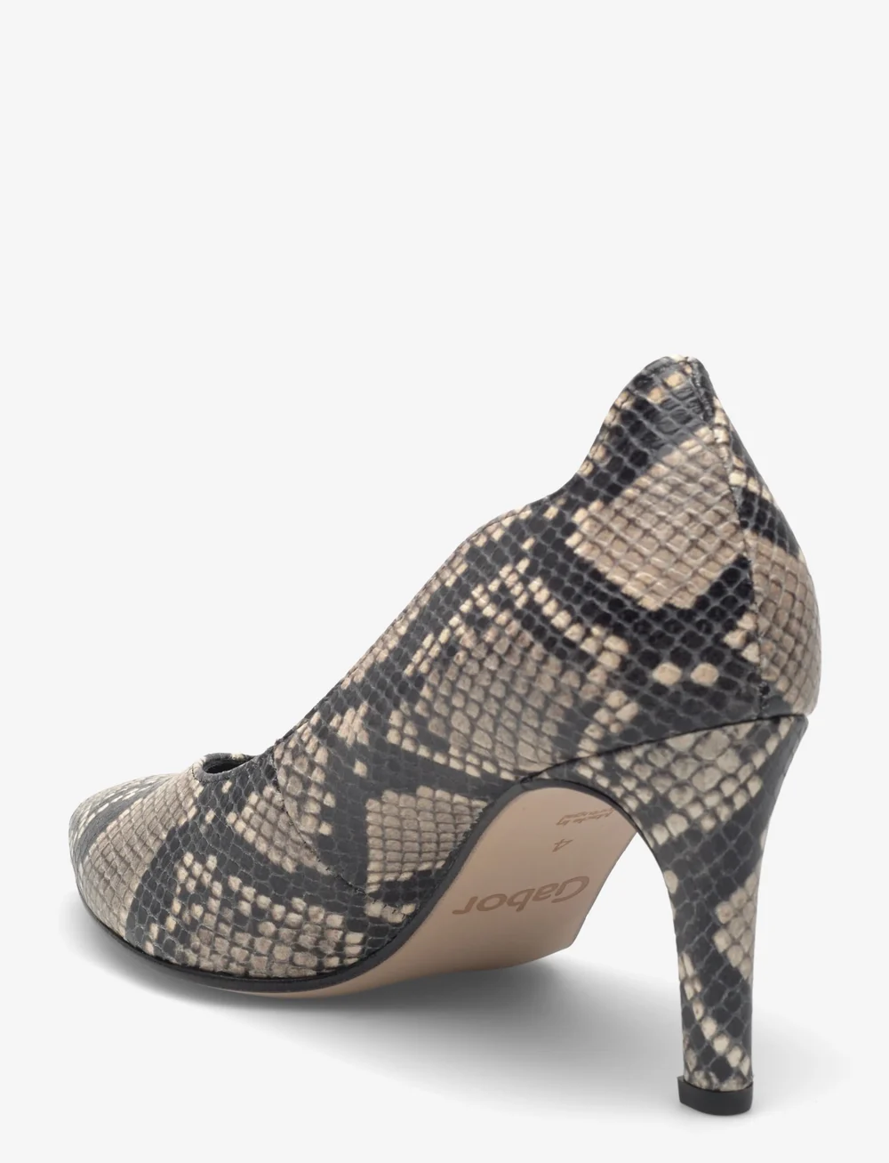 Gabor - Pumps - kontsaga kingad - taupe snake - 2