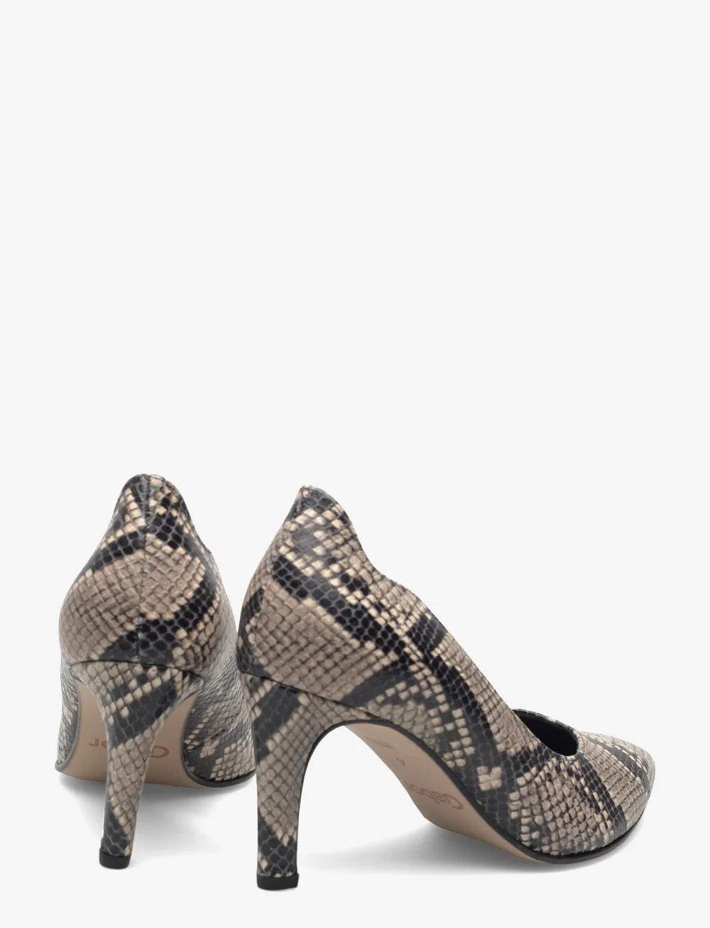 Gabor - Pumps - kontsaga kingad - taupe snake - 4