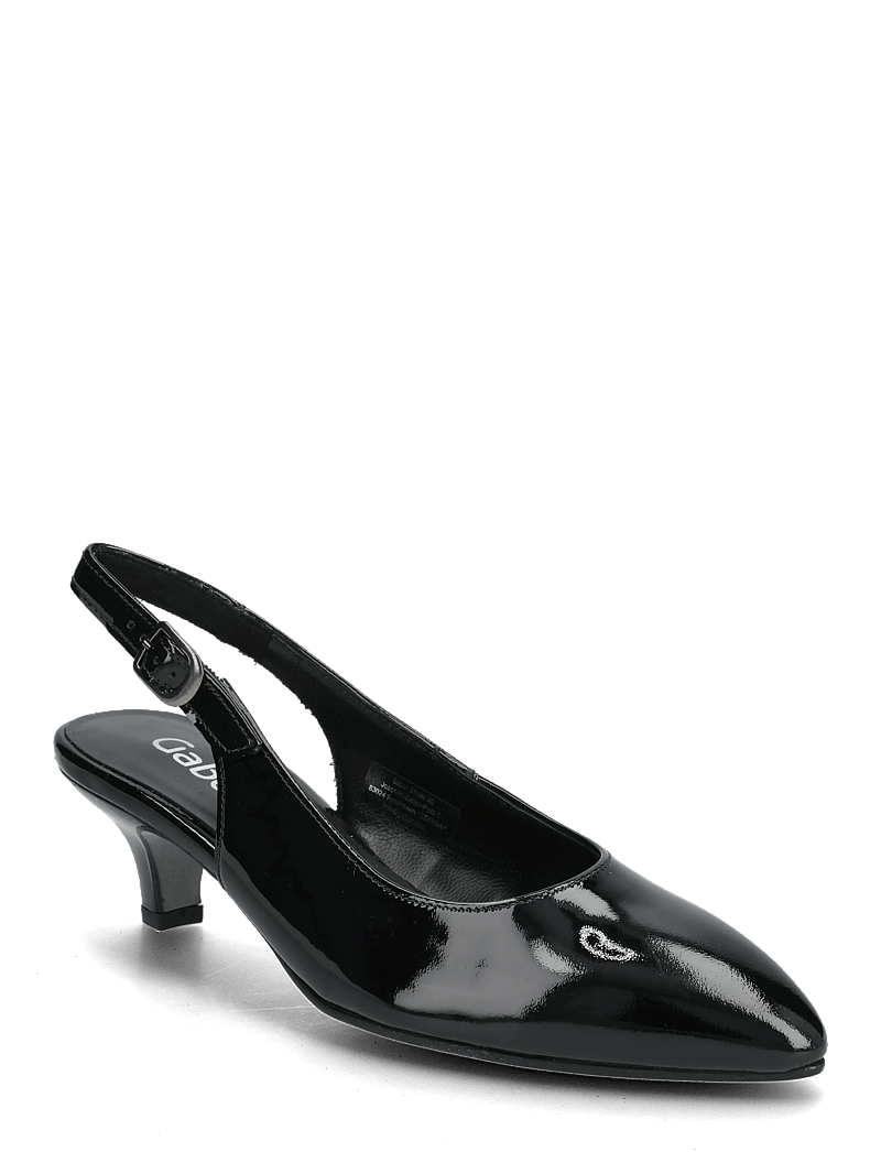 Gabor - Slingback - slingbacks mit absatz - black - 0
