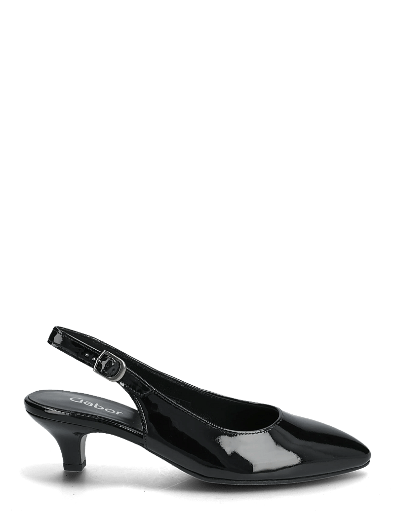 Gabor - Slingback - slingbacks mit absatz - black - 1