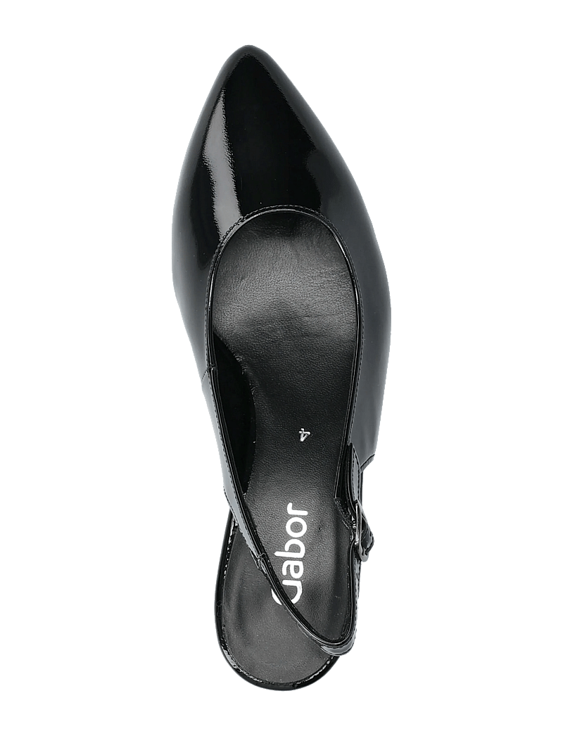 Gabor - Slingback - slingbacks mit absatz - black - 3