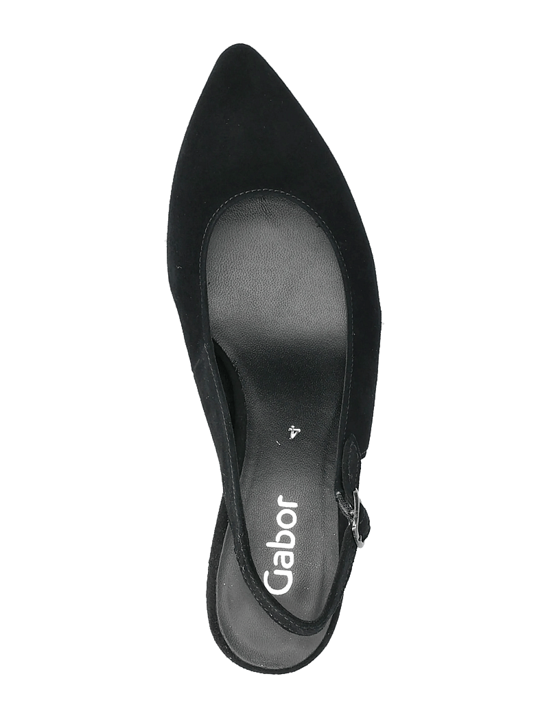 Gabor - Slingback - slingbacks mit absatz - black - 3