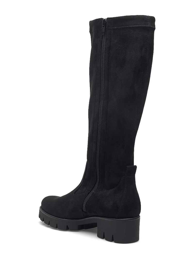 Gabor - Stretch boot - knähöga stövlar - black - 2