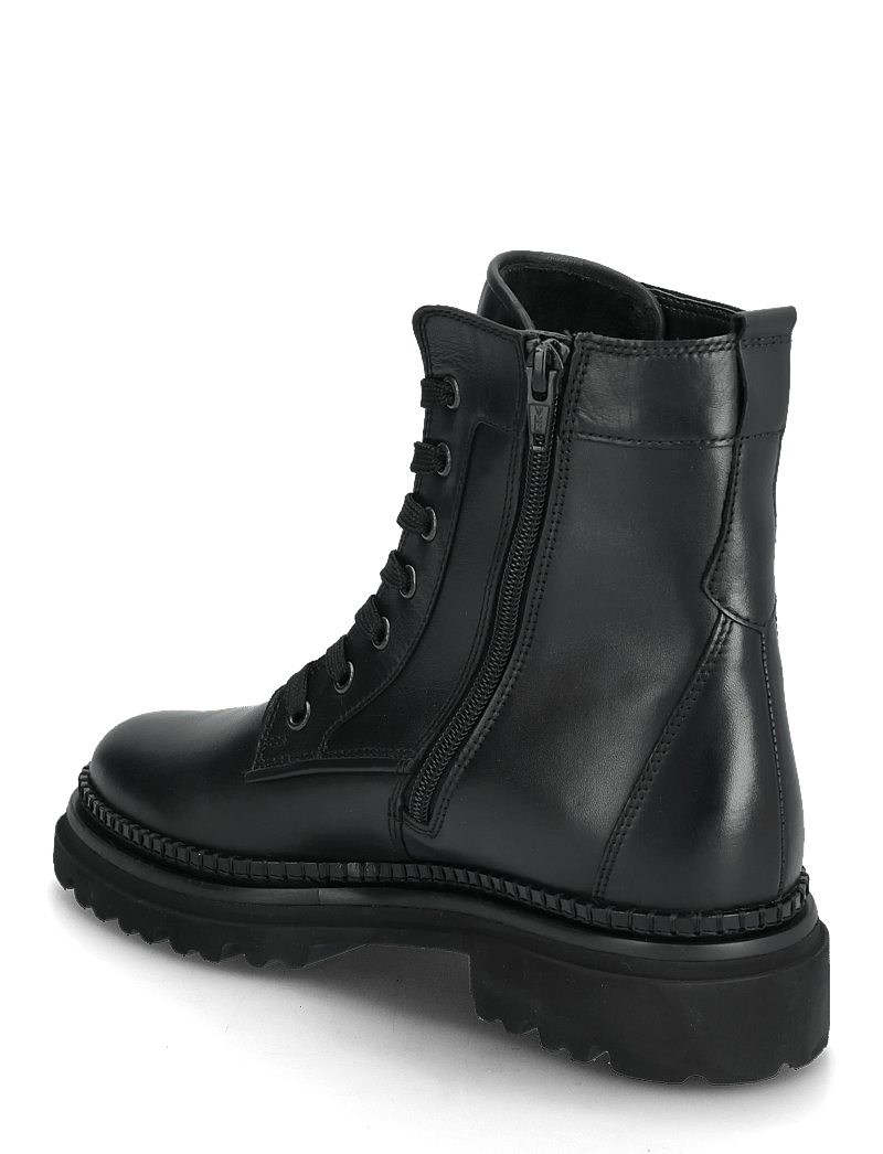 Gabor - Laced ankle boot - platta ankelboots - black - 2