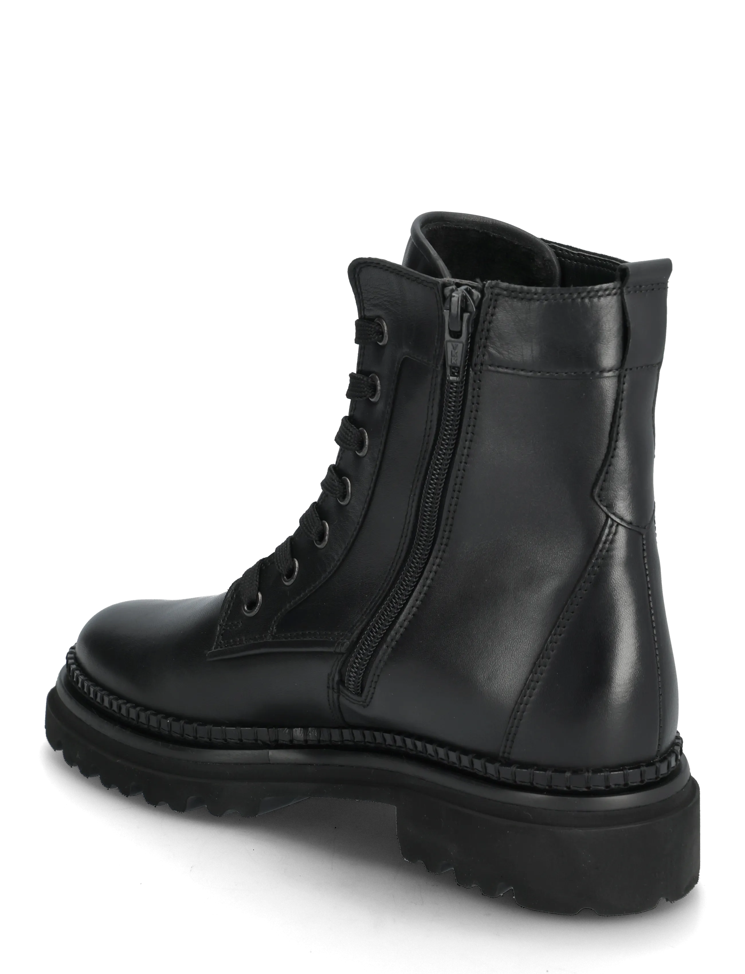 Gabor - Laced ankle boot - flat ankle boots - black - 2