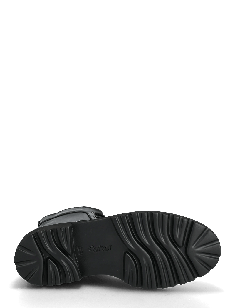 Gabor - Laced ankle boot - platta ankelboots - black - 4