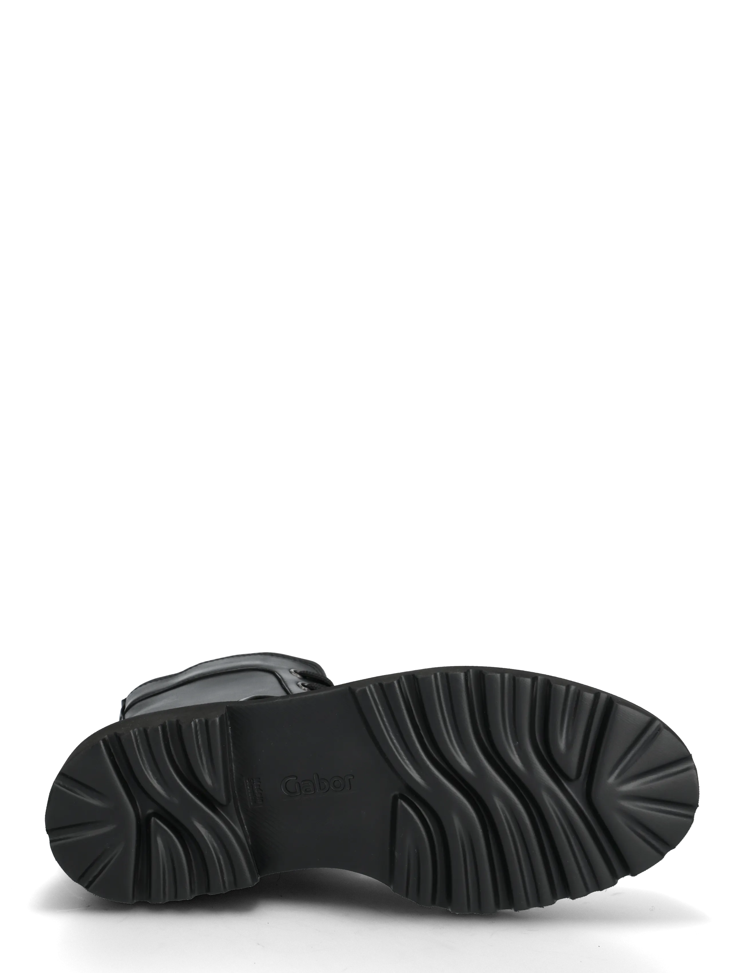 Gabor - Laced ankle boot - flat ankle boots - black - 4