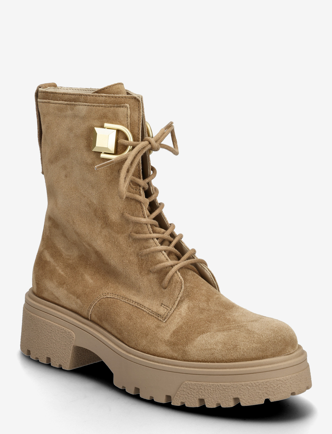 Gabor - Laced ankle boot - suvarstomi aulinukai - camel - 0