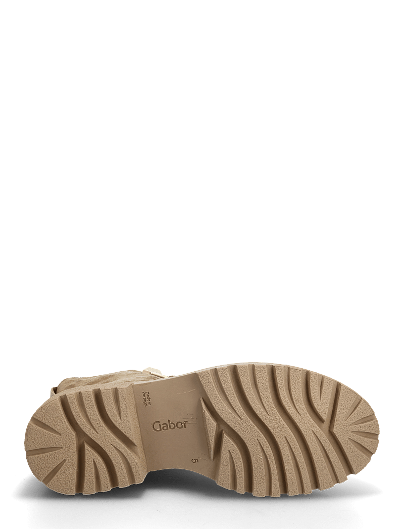 Gabor - Laced ankle boot - snørestøvler - camel - 4