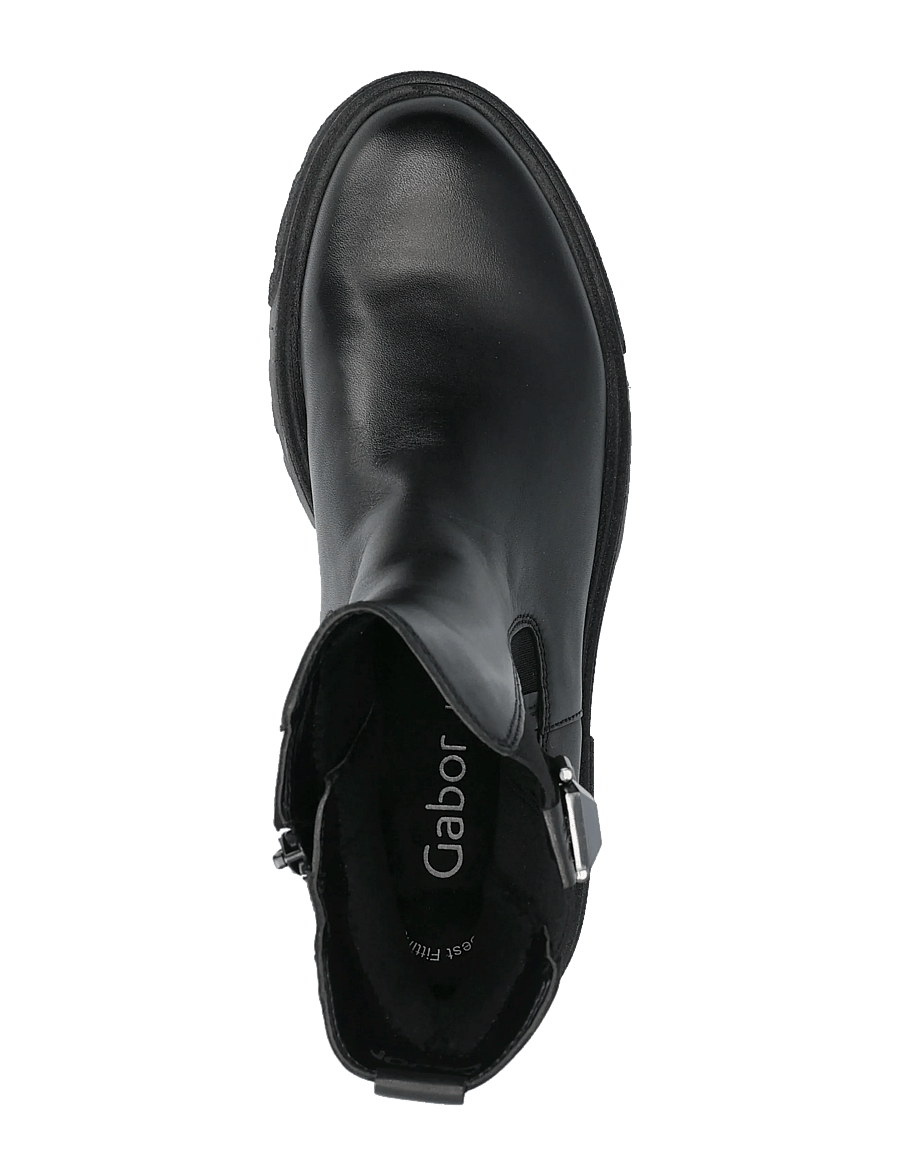 Gabor - Chelsea - madalad poolsaapad - black - 4