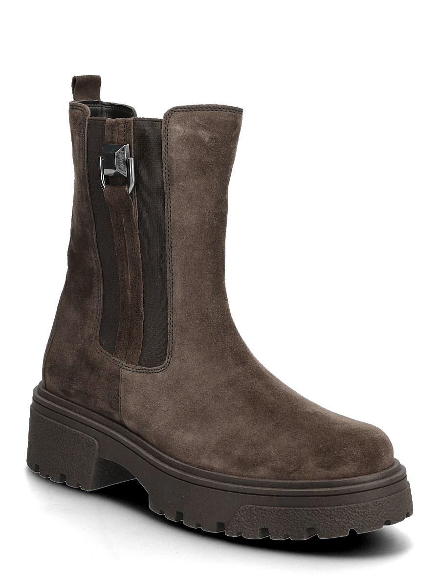 Gabor - Chelsea - platta ankelboots - dark brown - 0