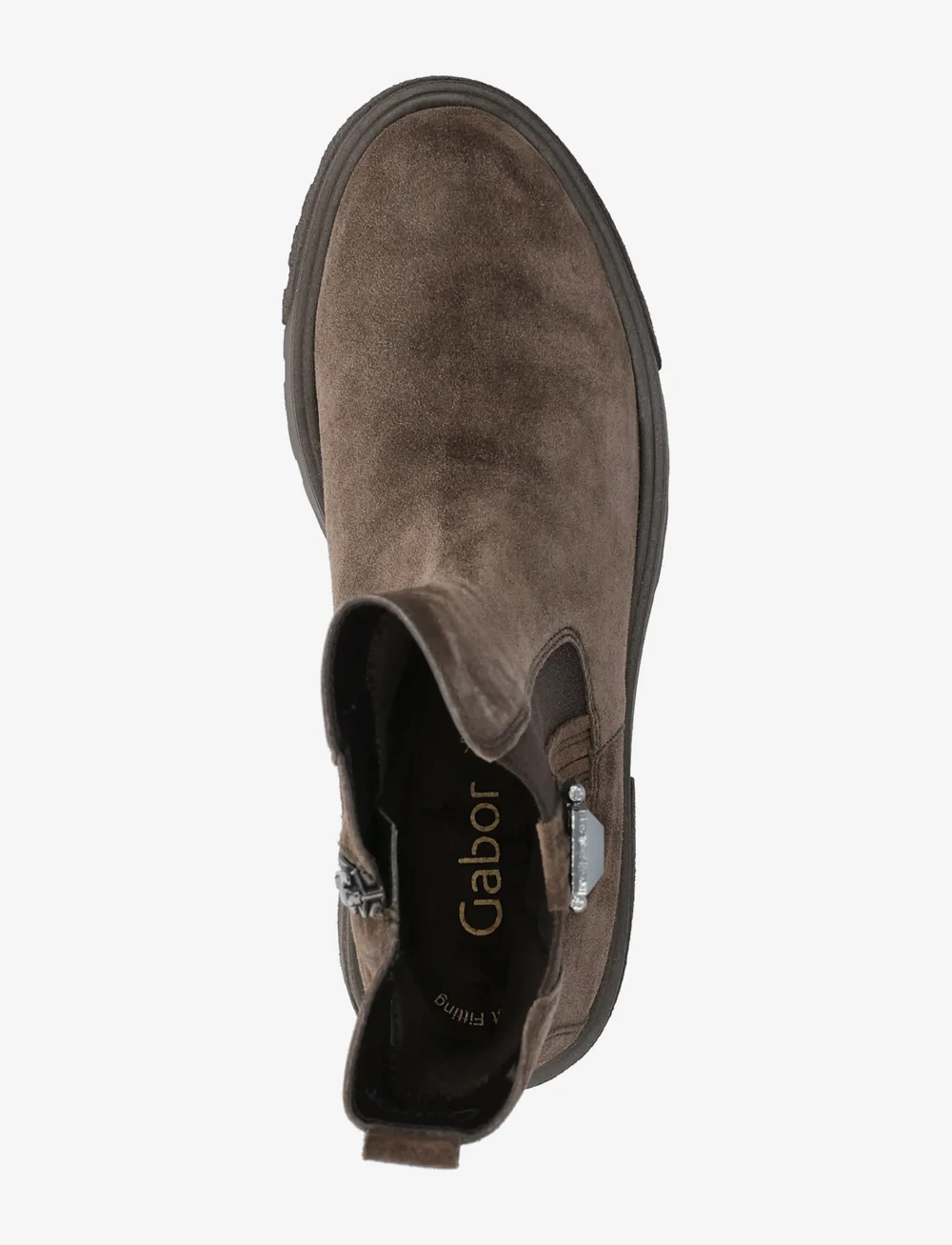 Gabor - Chelsea - tasapohjaiset nilkkurit - dark brown - 3