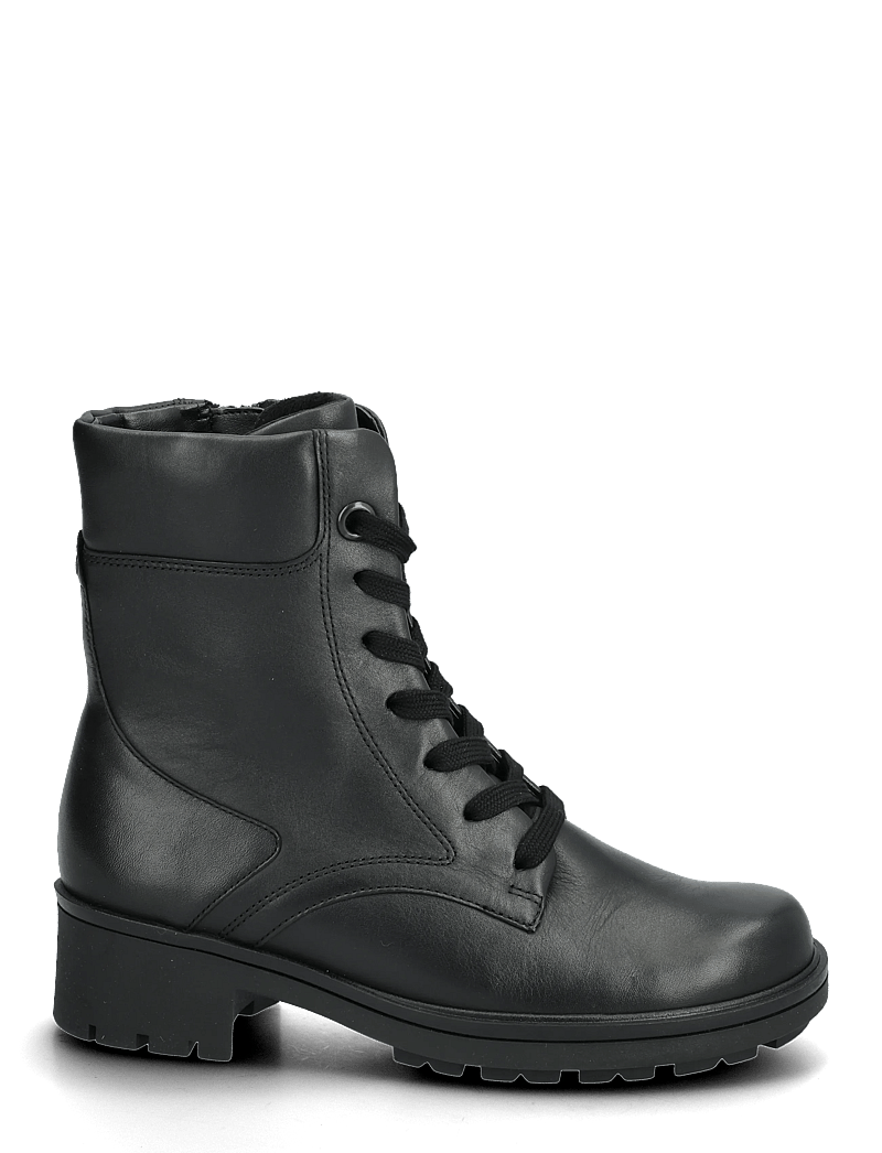 Gabor - Laced ankle boot - stiefeletten mit absatz - black - 1