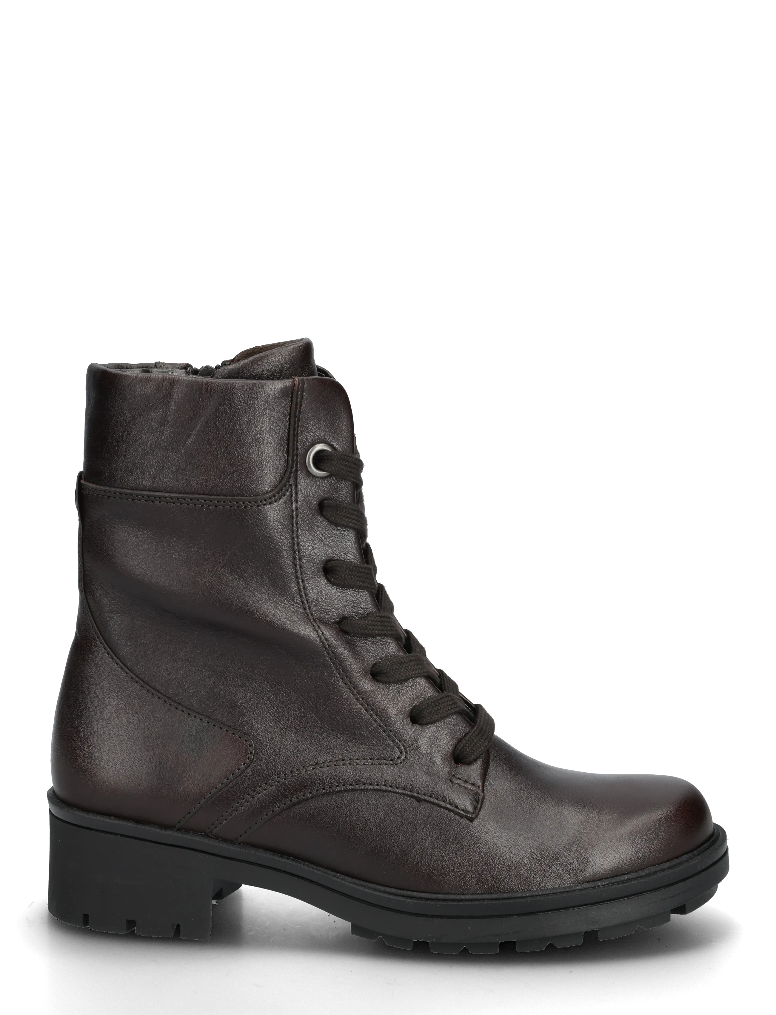 Gabor - Laced ankle boot - kontsaga poolsaapad - dark brown - 1