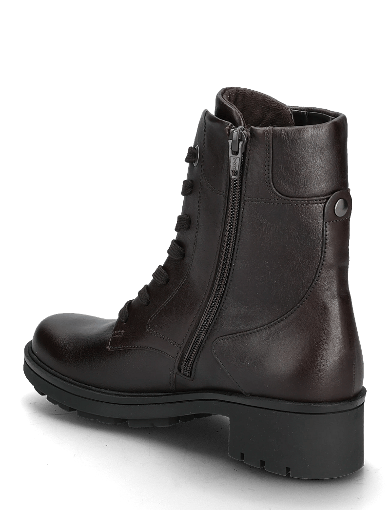 Gabor - Laced ankle boot - stiefeletten mit absatz - dark brown - 2
