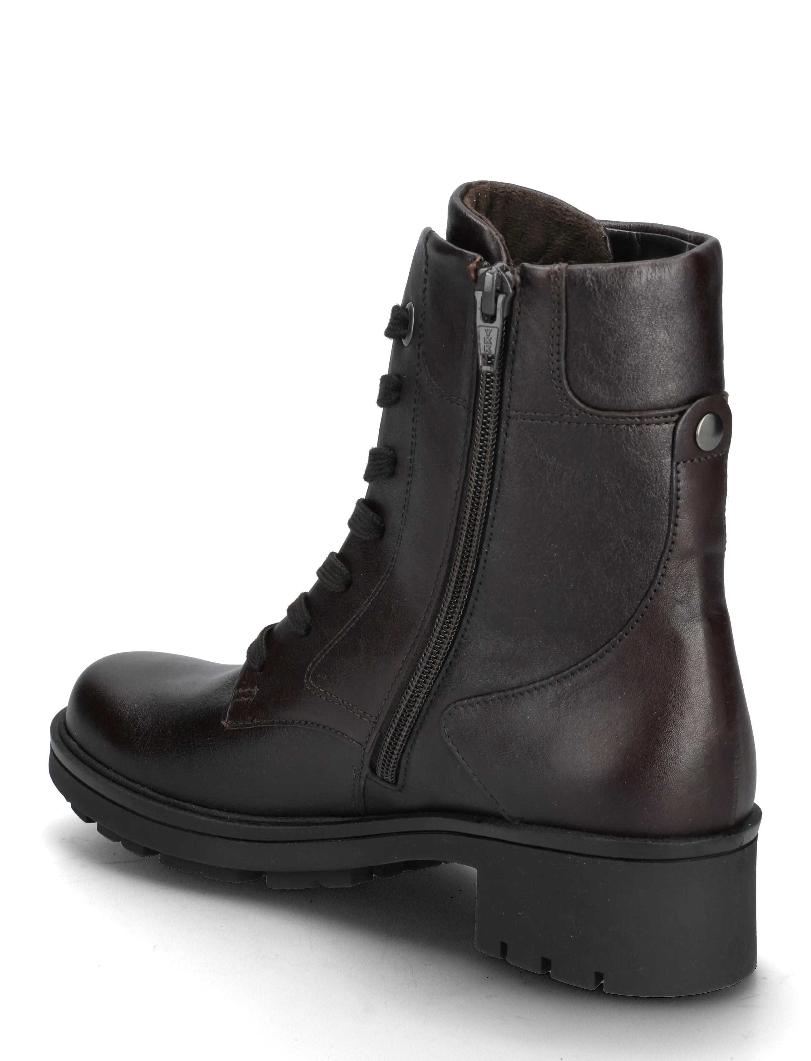 Gabor - Laced ankle boot - kontsaga poolsaapad - dark brown - 2
