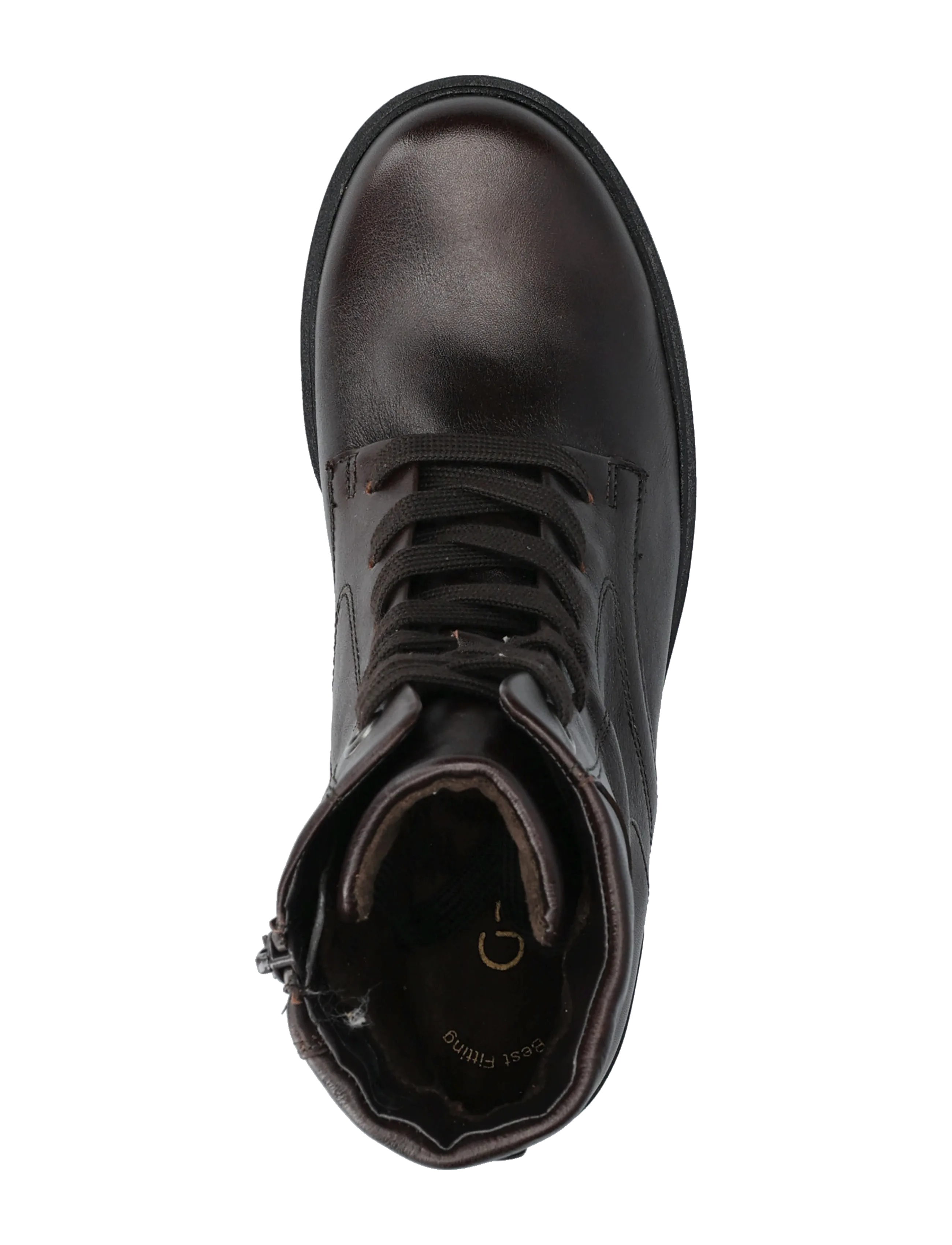 Gabor - Laced ankle boot - kontsaga poolsaapad - dark brown - 3