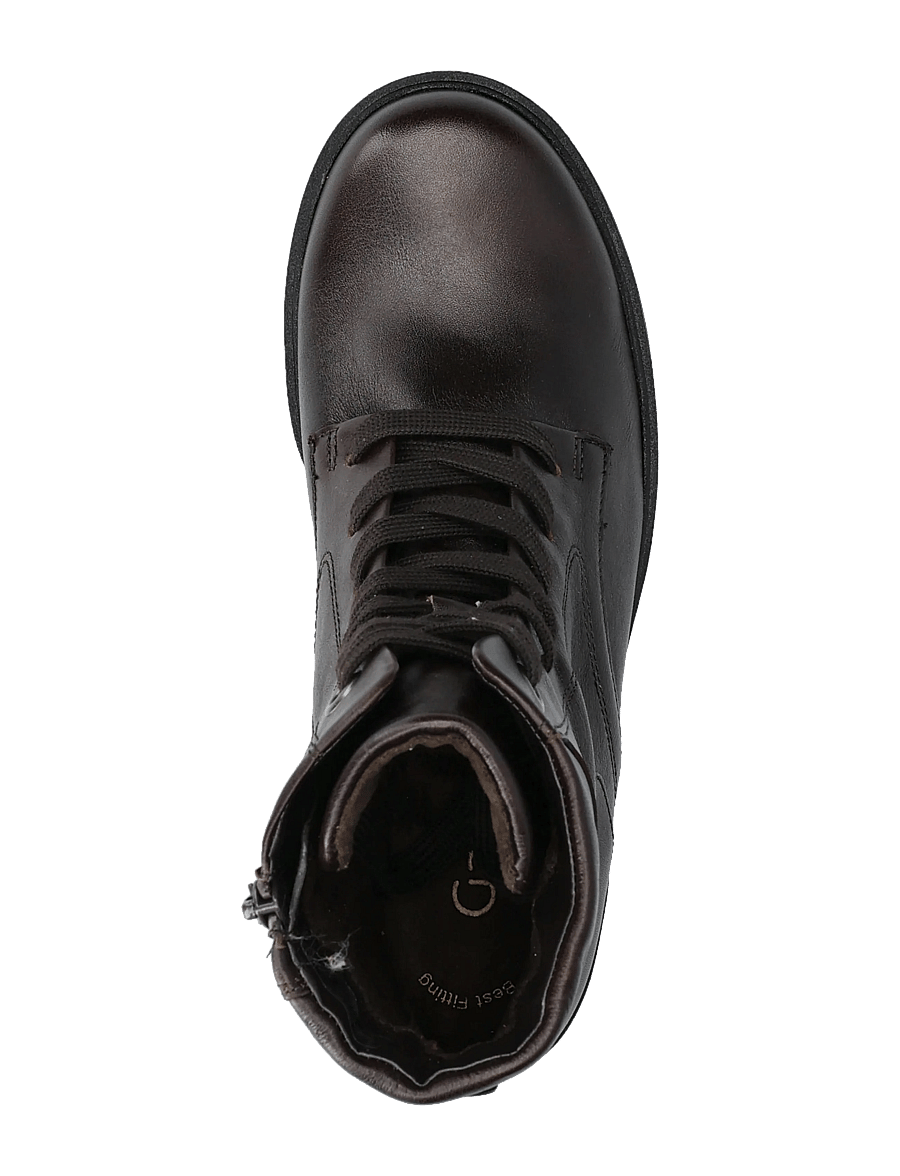 Gabor - Laced ankle boot - botki na obcasie - dark brown - 3