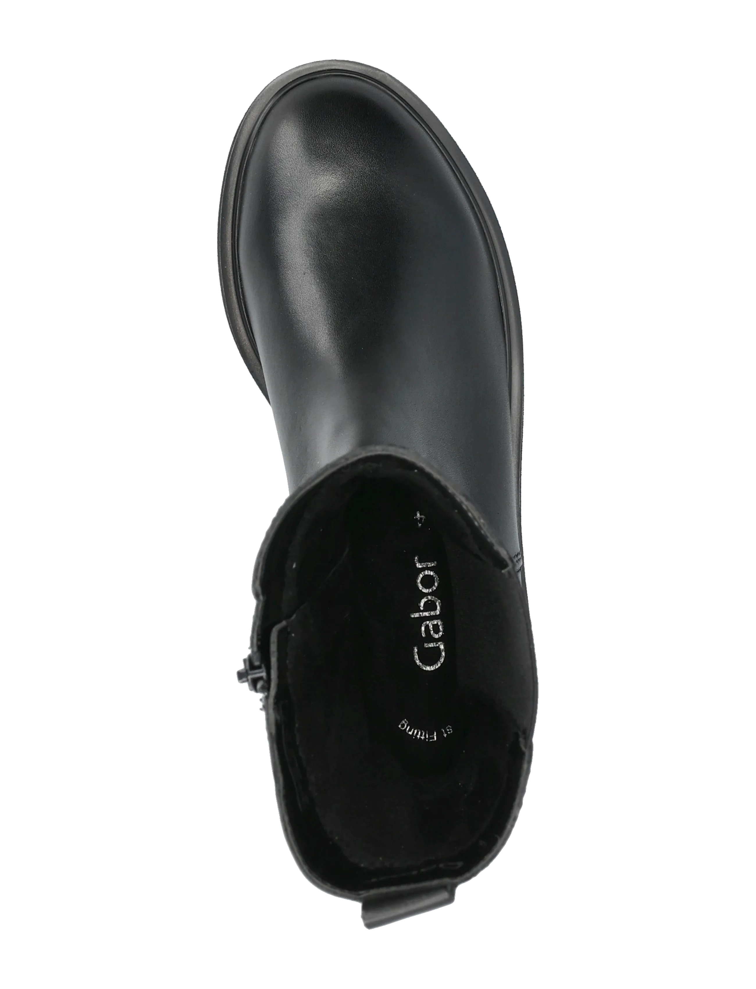 Gabor - Mid chelsea - madalad poolsaapad - black - 3