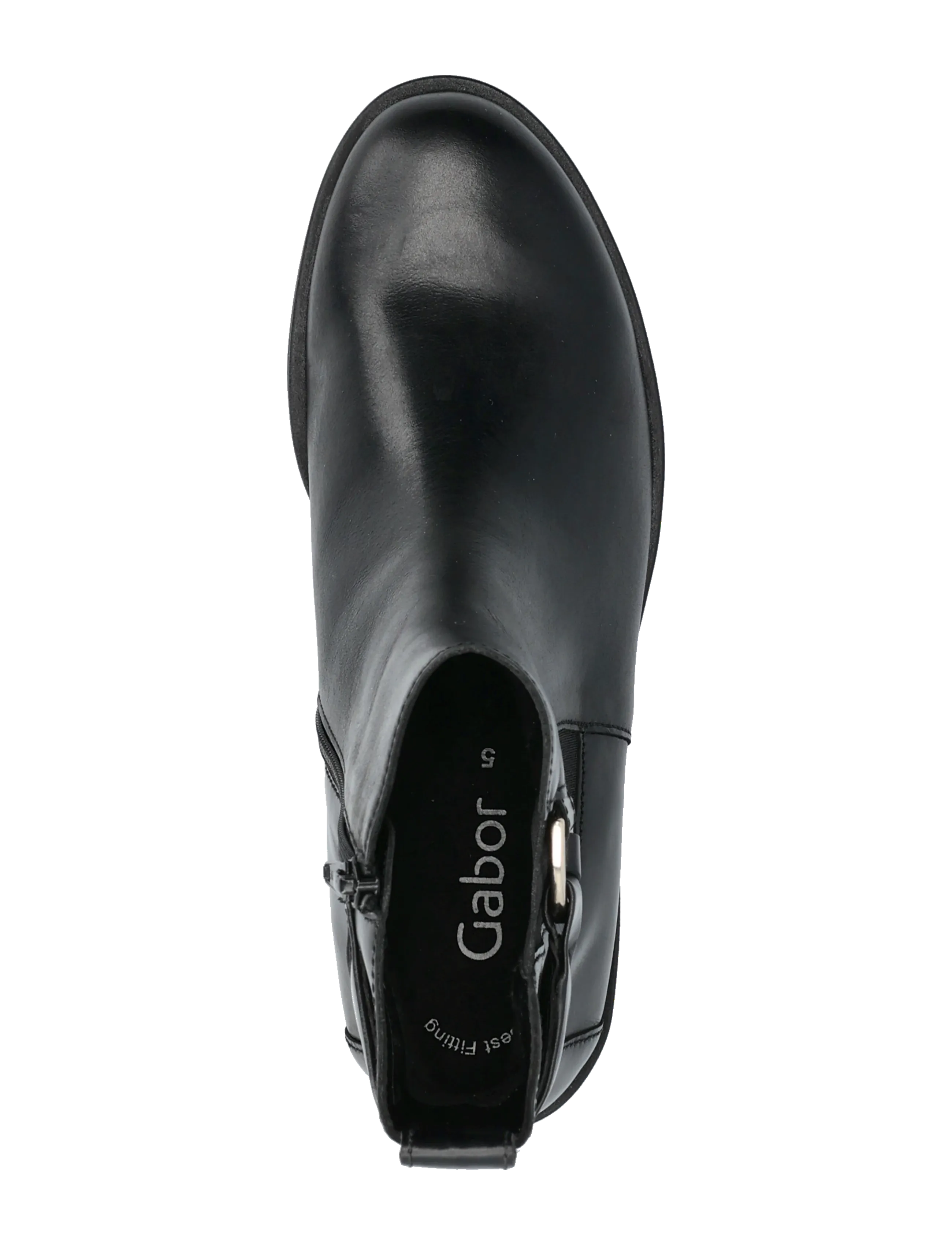 Gabor - Chelsea - flade ankelstøvler - black - 3