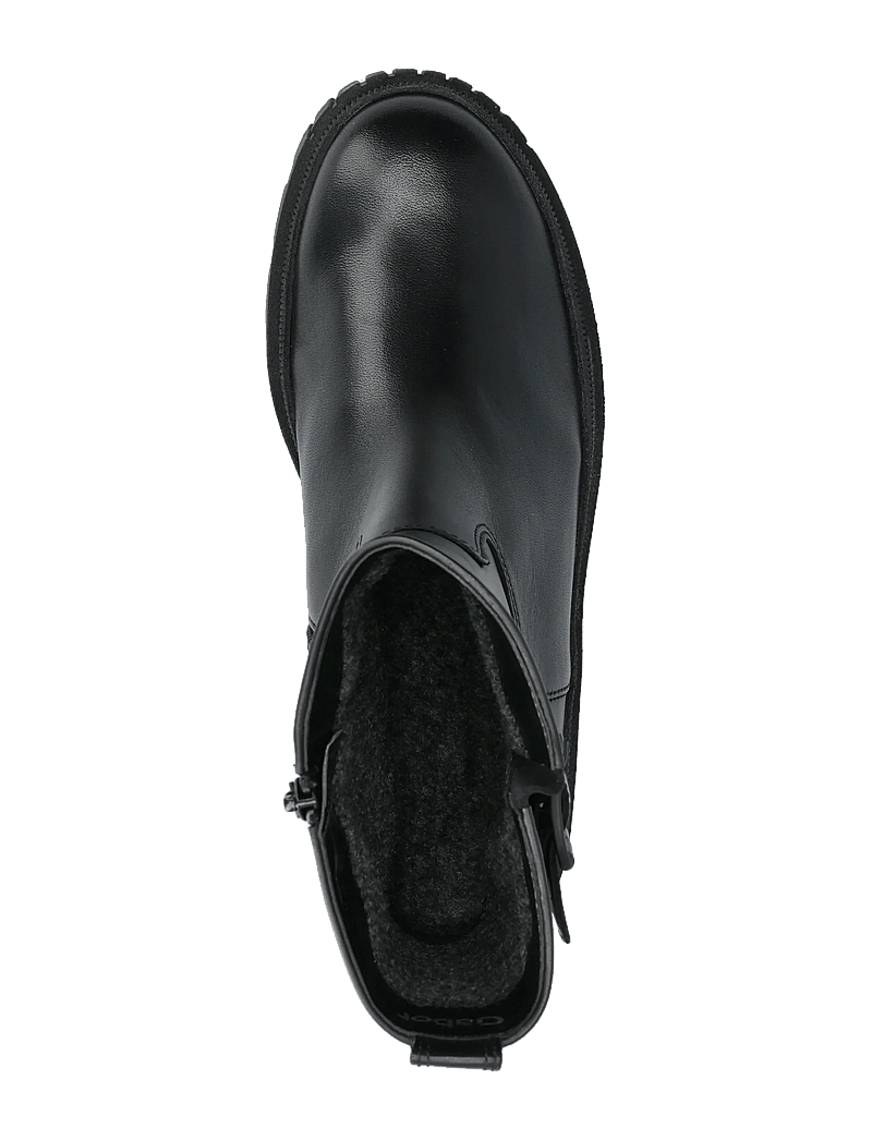 Gabor - Ankle boot - flache stiefeletten - black - 3