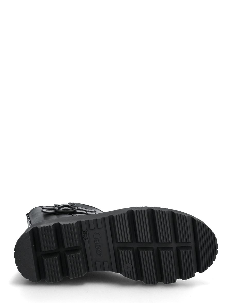 Gabor - Ankle boot - flache stiefeletten - black - 4