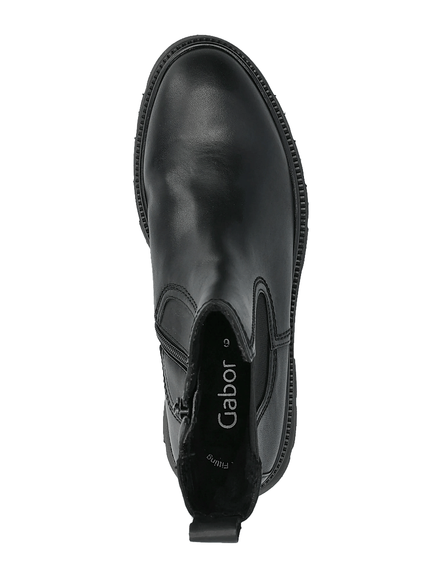 Gabor - Chelsea - flache stiefeletten - black - 3