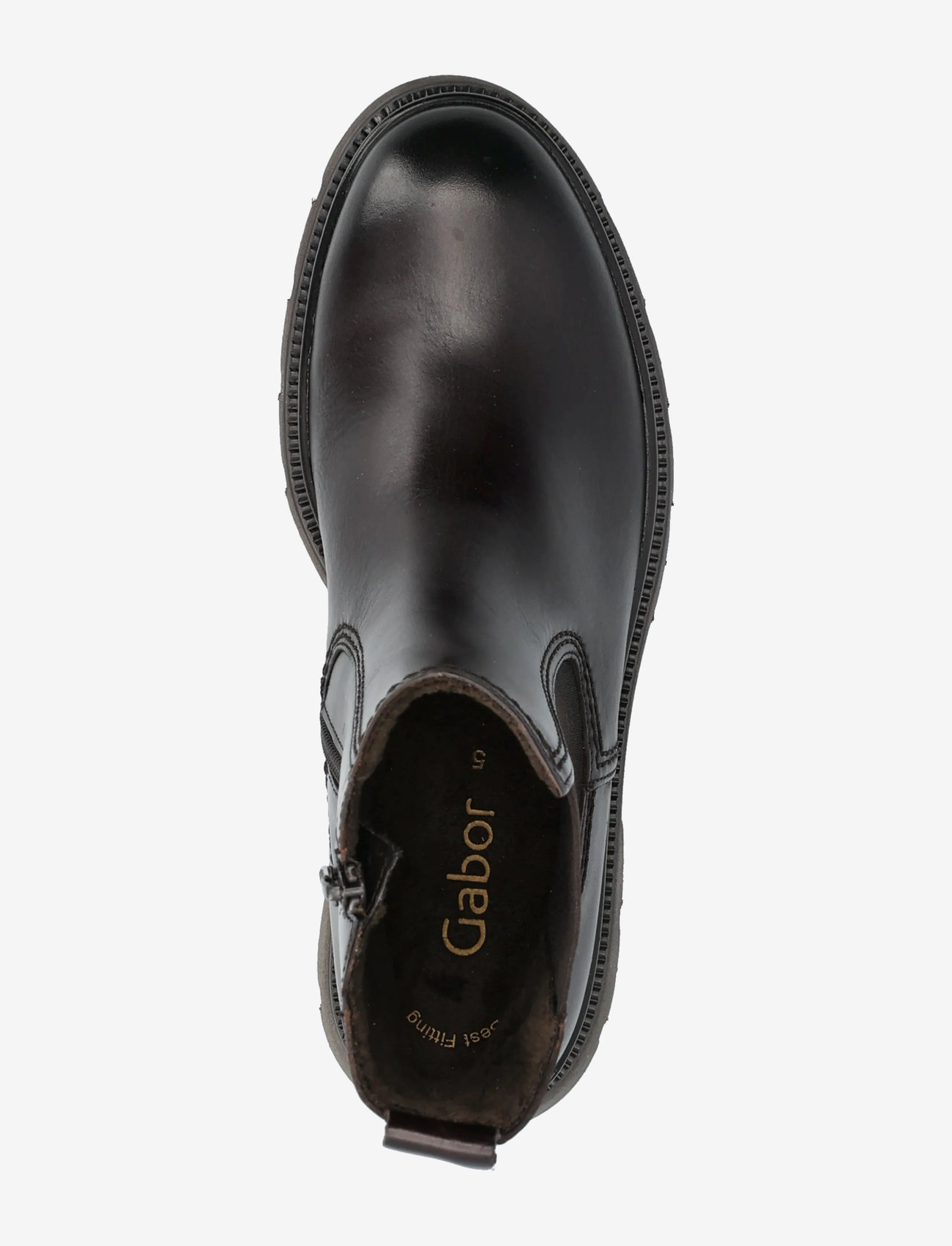 Gabor - Chelsea - flat ankle boots - brown - 3