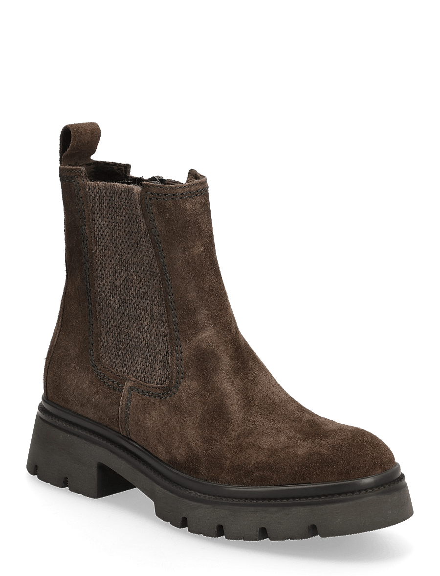 Gabor - Chelsea - flade ankelstøvler - dark brown - 0