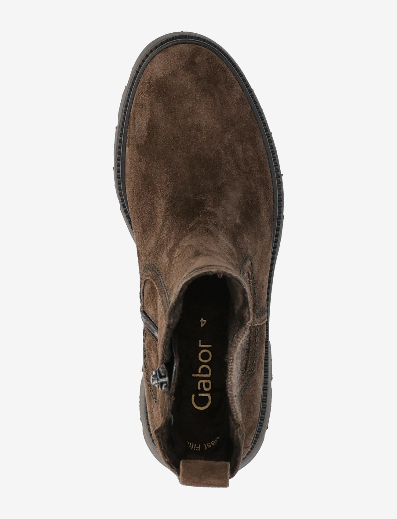 Gabor - Chelsea - madalad poolsaapad - dark brown - 3