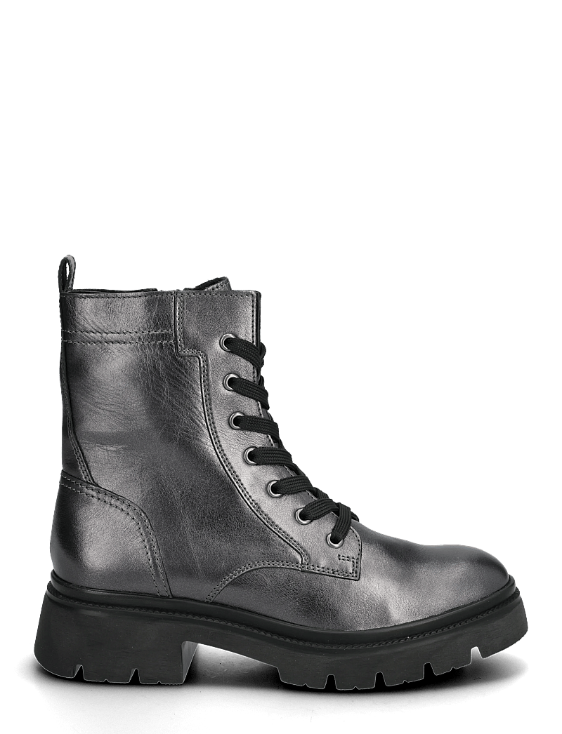 Gabor - Laced ankle boot - paeltega saapad - dark silver - 1