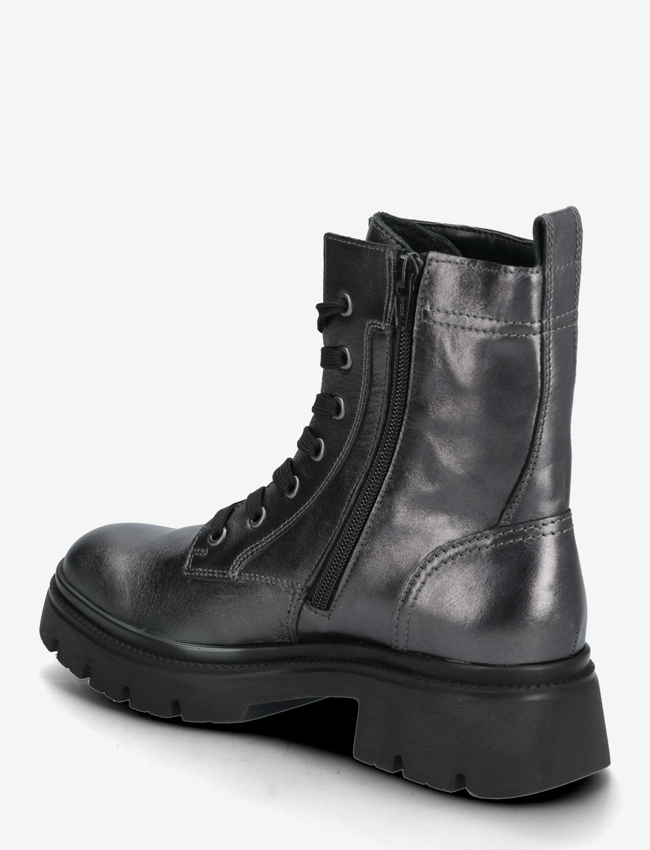 Gabor - Laced ankle boot - paeltega saapad - dark silver - 2