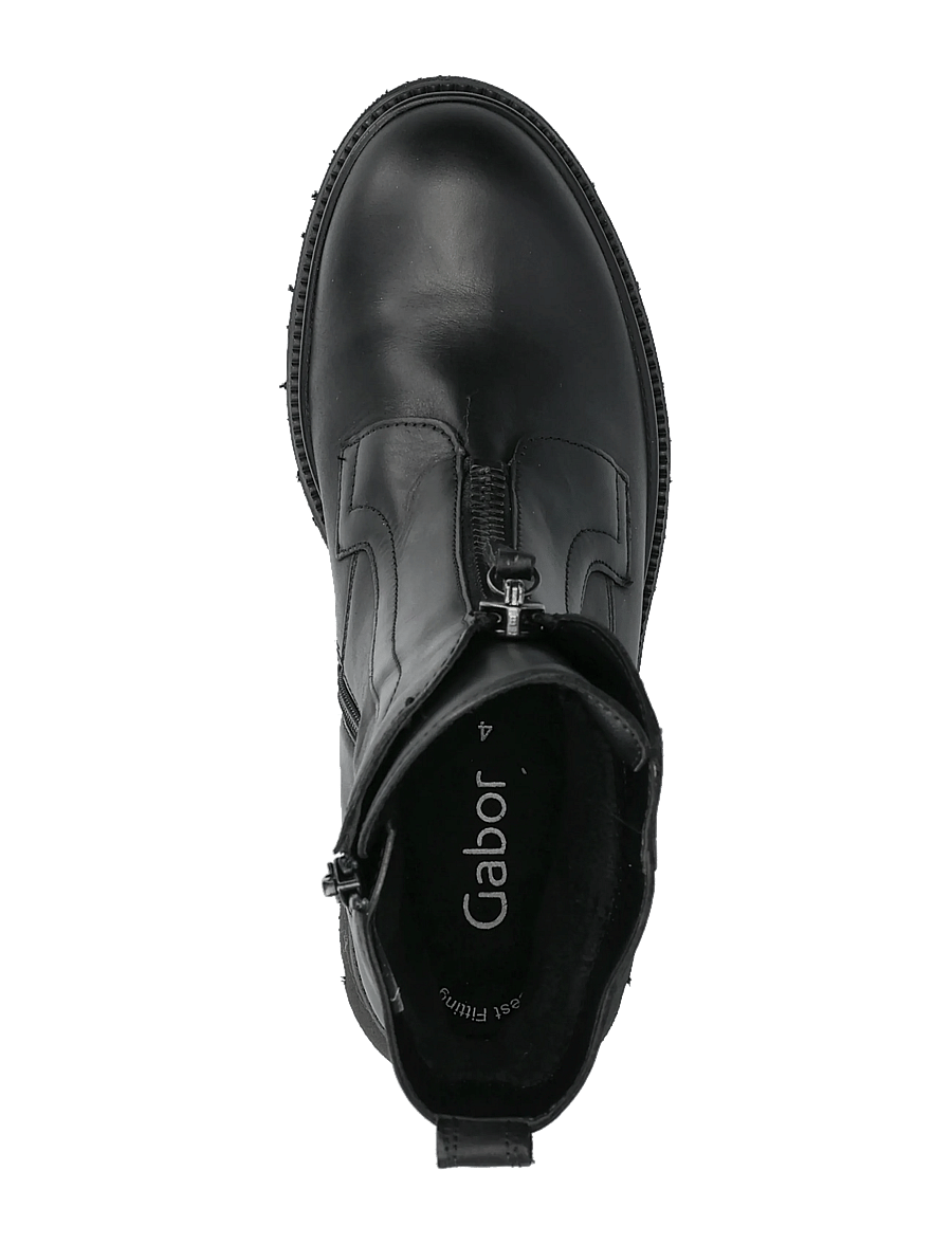 Gabor - Ankle boot - flade ankelstøvler - black - 3