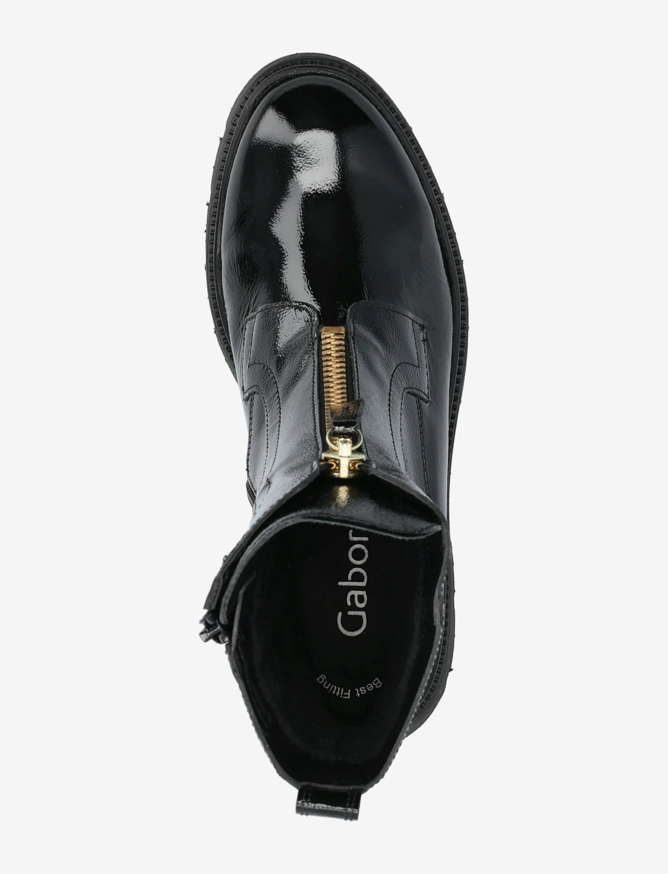 Gabor - Ankle boot - flache stiefeletten - black - 3