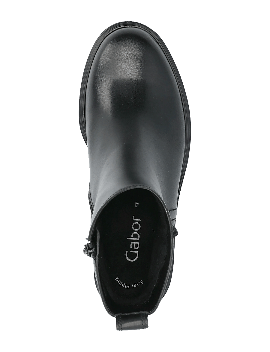 Gabor - Ankle boot - stiefeletten mit absatz - black - 3