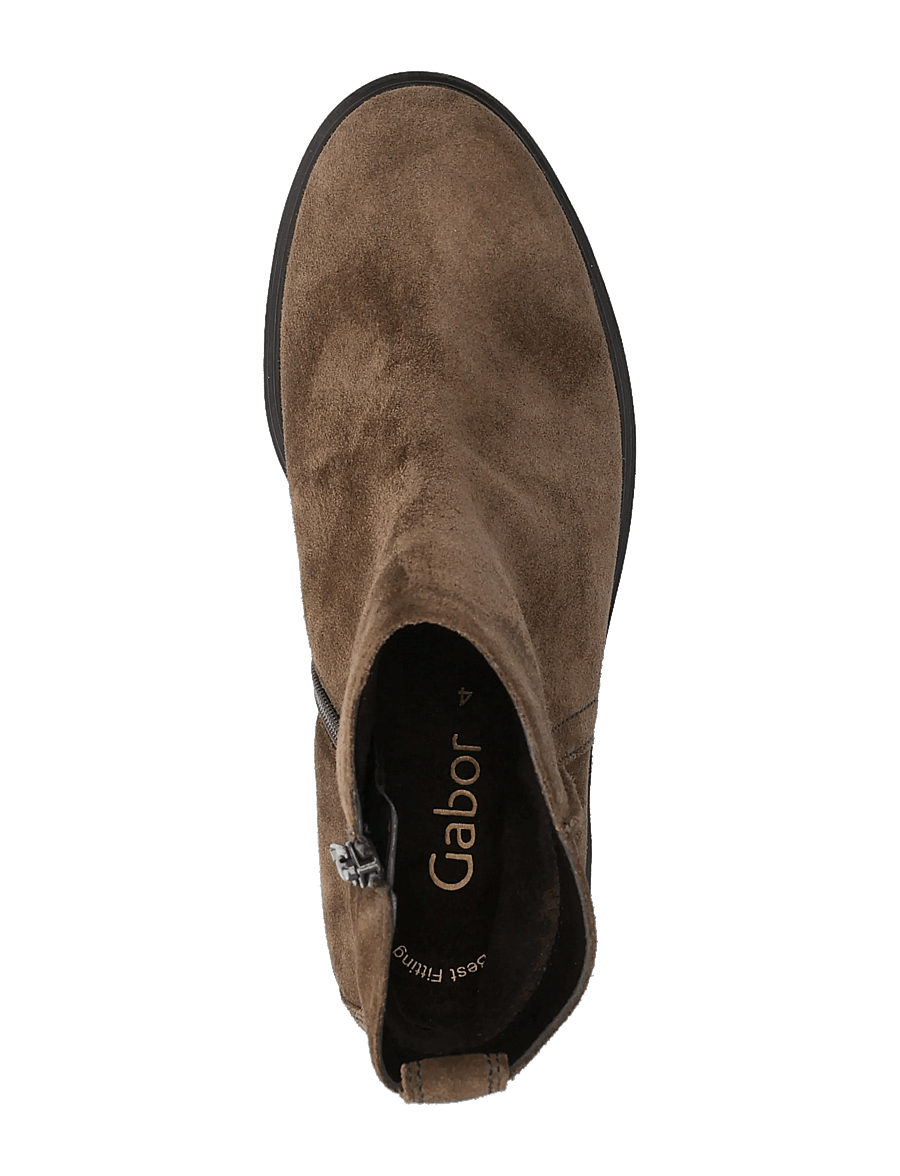 Gabor - Ankle boot - stiefeletten mit absatz - dark brown - 4
