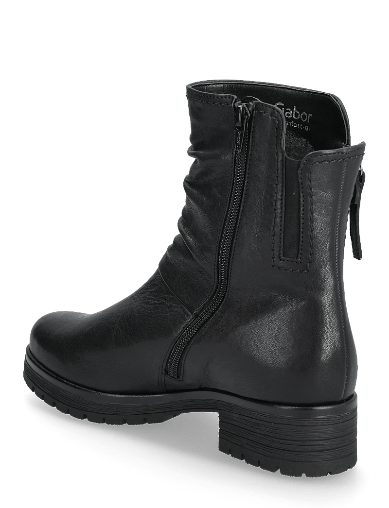 Gabor - Ankle boot - flache stiefeletten - black - 2