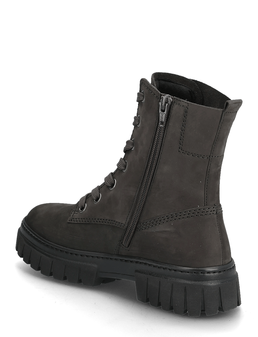 Gabor - Laced ankle boot - flache stiefeletten - dark grey - 2