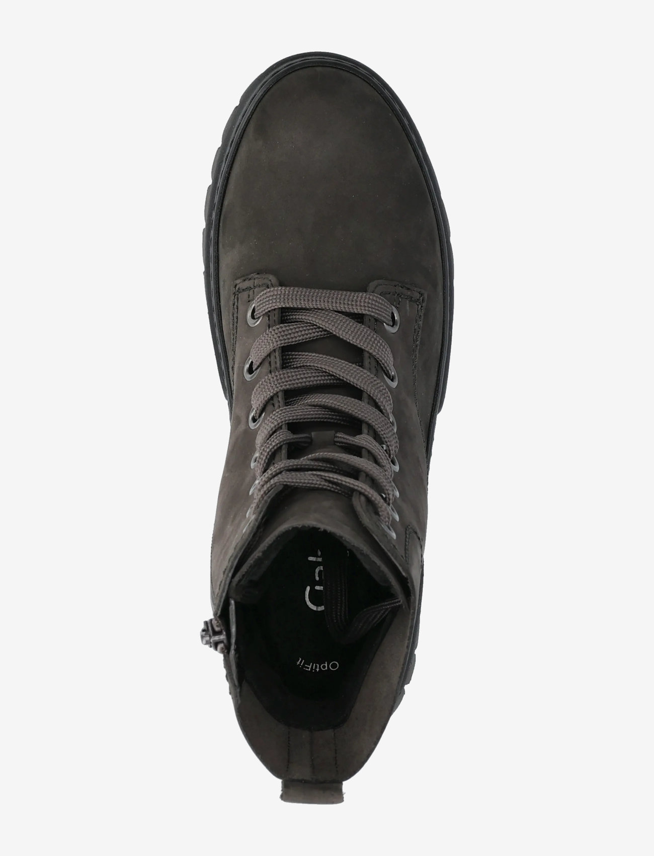 Gabor - Laced ankle boot - flache stiefeletten - dark grey - 3