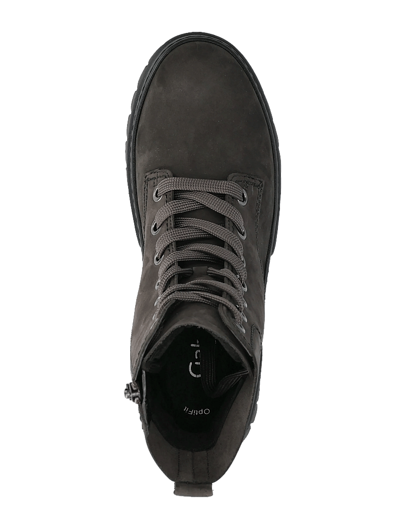 Gabor - Laced ankle boot - platta ankelboots - dark grey - 3